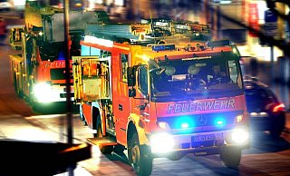 Die Feuerwehr ist zu einem Großeinsatz in Werther ausgerückt. - Archivbild/Andreas Frücht Die Feuerwehr ist zu einem Großeinsatz in Werther ausgerückt. - Archivbild/Andreas Frücht
