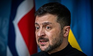 Selenskyj fordert größeren Druck auf Putin: «Wer auch immer diesen Krieg verursacht hat, muss ihn beenden.» (Archivbild) - Ole Berg-Rusten/NTB Scanpix/AP/dpa Selenskyj fordert größeren Druck auf Putin: «Wer auch immer diesen Krieg verursacht hat, muss ihn beenden.» (Archivbild) - Ole Berg-Rusten/NTB Scanpix/AP/dpa
