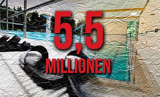 Nur zum Glattbügeln: Mit dem Geld würde nicht das Freizeitangebot erweitert, sondern nur Schäden beseitigt und Technik erneuert. - Gerald Dunkel Nur zum Glattbügeln: Mit dem Geld würde nicht das Freizeitangebot erweitert, sondern nur Schäden beseitigt und Technik erneuert. - Gerald Dunkel