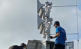 In Bielefeld werden jetzt Sirenen installiert. - Stadt Bielefeld In Bielefeld werden jetzt Sirenen installiert. - Stadt Bielefeld