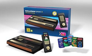 Neu, kleiner - Holz gibt es noch: Die Konsole Intellivision kommt als Retro-Neuauflage zurück. - Intellivision Sprint/Plaion/dpa-tmn Neu, kleiner - Holz gibt es noch: Die Konsole Intellivision kommt als Retro-Neuauflage zurück. - Intellivision Sprint/Plaion/dpa-tmn