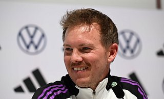 Bundestrainer Nagelsmann spricht vor dem Final Four - Federico Gambarini/dpa Bundestrainer Nagelsmann spricht vor dem Final Four - Federico Gambarini/dpa