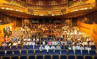 359 Kinder und Jugendliche sind im Theater bei der Paderborner Sportlerehrung für ihre Leistung im vergangenen Jahr geehrt worden. - Stadt Paderborn 359 Kinder und Jugendliche sind im Theater bei der Paderborner Sportlerehrung für ihre Leistung im vergangenen Jahr geehrt worden. - Stadt Paderborn