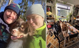 Die Gütersloherin Pia Tholander-Harraß (l.) ist der Liebe wegen nach Schweden ausgewandert. Heute lebt sie mit ihrer Frau in einem Vorort von Stockholm. - Pia Tholander-Harraß Die Gütersloherin Pia Tholander-Harraß (l.) ist der Liebe wegen nach Schweden ausgewandert. Heute lebt sie mit ihrer Frau in einem Vorort von Stockholm. - Pia Tholander-Harraß