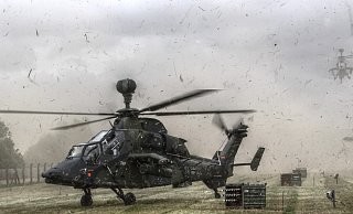 Die Kampfhubschrauber vom Typ Tiger sind im Januar im Tiefflug über der Warburger Börde unterwegs. - Bundeswehr Die Kampfhubschrauber vom Typ Tiger sind im Januar im Tiefflug über der Warburger Börde unterwegs. - Bundeswehr