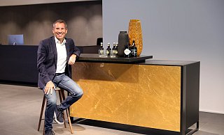 Poggenpohl-Geschäftsführer Gernot Mang auf der Hausmesse zur Küchenmeile A30 im vergangenen Jahr. - Frank-Michael Kiel-Steinkamp Poggenpohl-Geschäftsführer Gernot Mang auf der Hausmesse zur Küchenmeile A30 im vergangenen Jahr. - Frank-Michael Kiel-Steinkamp