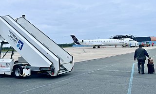 Die Lufthansa verlässt den Airport Paderborn/Lippstadt. - Jens Reddeker (Archiv) Die Lufthansa verlässt den Airport Paderborn/Lippstadt. - Jens Reddeker (Archiv)