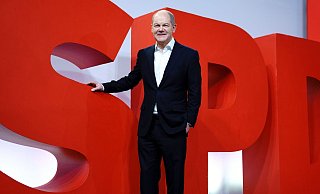 Aufbruch: Olaf Scholz im Jahr 2021. - Kay Nietfeld/dpa Aufbruch: Olaf Scholz im Jahr 2021. - Kay Nietfeld/dpa