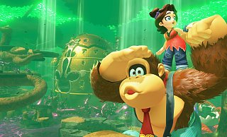 HANDOUT - Donkey Kong und seine neue Begleiterin Pauline graben, schlagen, klettern und singen sich ihren Weg durch ein 3D-Action-Abenteuer. (zu dpa: ««Donkey Kong Bananza»: Zwei Fäuste für viele Bananen») Foto: Nintendo/dpa-tmn - ACHTUNG: Nur zur redaktionellen Verwendung im Zusammenhang mit dem genannten Text und nur bei vollständiger Nennung des vorstehenden Credits - Honorarfrei nur für Bezieher des dpa-Themendienstes +++ dpa-Themendienst +++ - Nintendo/dpa-tmn HANDOUT - Donkey Kong und seine neue Begleiterin Pauline graben, schlagen, klettern und singen sich ihren Weg durch ein 3D-Action-Abenteuer. (zu dpa: ««Donkey Kong Bananza»: Zwei Fäuste für viele Bananen») Foto: Nintendo/dpa-tmn - ACHTUNG: Nur zur redaktionellen Verwendung im Zusammenhang mit dem genannten Text und nur bei vollständiger Nennung des vorstehenden Credits - Honorarfrei nur für Bezieher des dpa-Themendienstes +++ dpa-Themendienst +++ - Nintendo/dpa-tmn