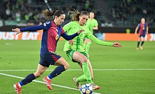 Jule Brand verlässt den VfL Wolfsburg nach drei Jahren. - Swen Pförtner/dpa Jule Brand verlässt den VfL Wolfsburg nach drei Jahren. - Swen Pförtner/dpa