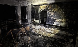 Der Brandort im Inneren konnte von der Feuerwehr schnell lokalisiert und gelöscht werden. - FFW Höxter Der Brandort im Inneren konnte von der Feuerwehr schnell lokalisiert und gelöscht werden. - FFW Höxter