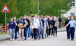 445 Polizeianwärter traten am 1. September ihre zweieinhalbjährige Ausbildung an. - Peter Unger 445 Polizeianwärter traten am 1. September ihre zweieinhalbjährige Ausbildung an. - Peter Unger
