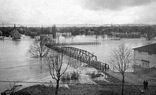 Vor 75 Jahren gab es in Löhne ein Jahrhunderthochwasser. - Frank-Michael Kiel-Steinkamp Vor 75 Jahren gab es in Löhne ein Jahrhunderthochwasser. - Frank-Michael Kiel-Steinkamp