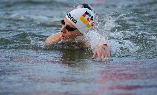 Leonie Beck hat eine Olympia-Medaille verfehlt. - Vadim Ghirda/AP/dpa Leonie Beck hat eine Olympia-Medaille verfehlt. - Vadim Ghirda/AP/dpa