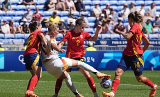 Lässt ihre Zukunft im Nationalteam offen: Alexandra Popp - Marcus Brandt/dpa Lässt ihre Zukunft im Nationalteam offen: Alexandra Popp - Marcus Brandt/dpa