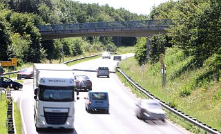 Viel Verkehr auf der Ostumgehung - und da passieren auch Unfälle. - Andreas Sundermeier Viel Verkehr auf der Ostumgehung - und da passieren auch Unfälle. - Andreas Sundermeier