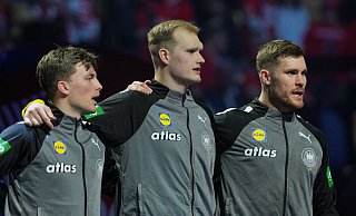 Die deutschen Handballer gehen mit Respekt ins WM-Viertelfinale gegen Portugal. - Soeren Stache/dpa Die deutschen Handballer gehen mit Respekt ins WM-Viertelfinale gegen Portugal. - Soeren Stache/dpa