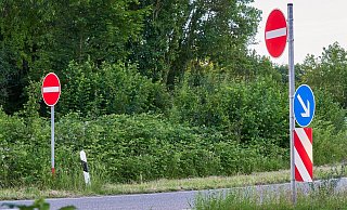 Die Abfahrt wird gesperrt. (Symbolbild) - Pixabay Die Abfahrt wird gesperrt. (Symbolbild) - Pixabay
