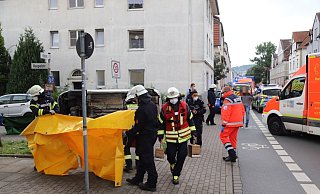 Unfall in Bielefeld: Eine Frau wird lebensgefährlich verletzt. - Charlotte Mahncke Unfall in Bielefeld: Eine Frau wird lebensgefährlich verletzt. - Charlotte Mahncke