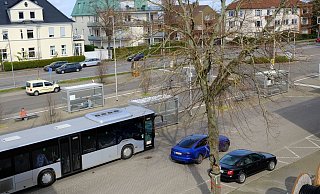 Busbahnhof Lübbecke, ZOB, Westertor - Heike von Schulz Busbahnhof Lübbecke, ZOB, Westertor - Heike von Schulz