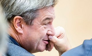 Markus Söder nimmt an der Sitzung des Bundesrates teil. - Christoph Soeder/dpa Markus Söder nimmt an der Sitzung des Bundesrates teil. - Christoph Soeder/dpa
