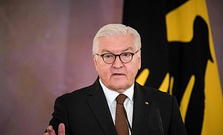 Bundespräsident Frank-Walter Steinmeier ist der amtierende Schützenkönig in Oldinghausen. - AFP Bundespräsident Frank-Walter Steinmeier ist der amtierende Schützenkönig in Oldinghausen. - AFP