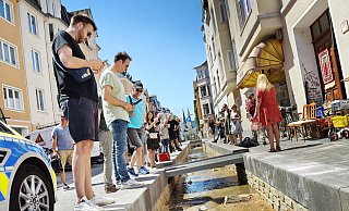 Der "Testlauf" der freigelegten Lutter - Barbara Franke Der "Testlauf" der freigelegten Lutter - Barbara Franke