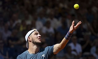 Jan-Lennard Struff ist beim Turnier in Cincinnati an Stefanos Tsitsipas gescheitert. - Peter Klaunzer/KEYSTONE/dpa Jan-Lennard Struff ist beim Turnier in Cincinnati an Stefanos Tsitsipas gescheitert. - Peter Klaunzer/KEYSTONE/dpa