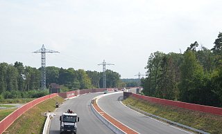 Es fehlt nicht mehr viel bis auch das letzte Teilstück der A 33 fertig ist. - Andreas Großpietsch Es fehlt nicht mehr viel bis auch das letzte Teilstück der A 33 fertig ist. - Andreas Großpietsch