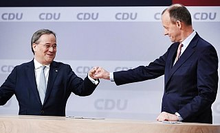 Armin Laschet setzt auf Friedrich Merz. - Picture Alliance/dpa Armin Laschet setzt auf Friedrich Merz. - Picture Alliance/dpa