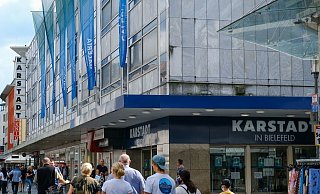 Die Bielefelder Karstadt-Filiale steht vor dem Aus. - Andreas Zobe Die Bielefelder Karstadt-Filiale steht vor dem Aus. - Andreas Zobe
