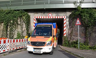 Aus nördlicher Richtung darf auch der Rettungswagen den Tunnel nur mit Sonderrechten passieren. - Sara Mattana Aus nördlicher Richtung darf auch der Rettungswagen den Tunnel nur mit Sonderrechten passieren. - Sara Mattana
