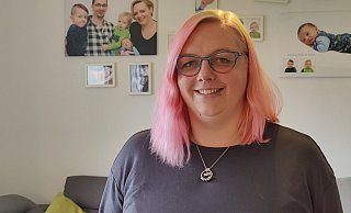 Sabrina Völtzke schildert ihre Erfahrungen während der Geburt. - Lena Kley Sabrina Völtzke schildert ihre Erfahrungen während der Geburt. - Lena Kley