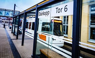 Die neue Haltestelle war von Anfang an ein großer Streitpunkt in Bielefeld. - Mike-Dennis Müller / www.mdm.photo Die neue Haltestelle war von Anfang an ein großer Streitpunkt in Bielefeld. - Mike-Dennis Müller / www.mdm.photo