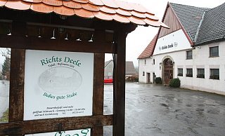 Das Bauernhof-Café Richts Deele in Buke schließt Ende April. - Uwe Müller Das Bauernhof-Café Richts Deele in Buke schließt Ende April. - Uwe Müller
