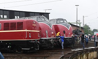 Für Eisenbahnfans steht am Wochenende wieder Vivat Viadukt in Altenbeken an. Hoffentlich mit besserem Wetter als vor einigen Jahren, wie unser Archivfoto es zeigt. - Marc Köppelmann Für Eisenbahnfans steht am Wochenende wieder Vivat Viadukt in Altenbeken an. Hoffentlich mit besserem Wetter als vor einigen Jahren, wie unser Archivfoto es zeigt. - Marc Köppelmann
