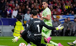 Torres traf zum 1:0 für Barcelona. - Manu Fernandez/AP/dpa Torres traf zum 1:0 für Barcelona. - Manu Fernandez/AP/dpa