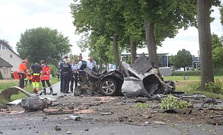 Bei einem Unfall in Kirchlengern ist ein 29 Jahre alter Mann verstorben. - Florian Weyand Bei einem Unfall in Kirchlengern ist ein 29 Jahre alter Mann verstorben. - Florian Weyand