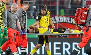 Das Foul an Yan Couto hat weitreichende Konsequenzen. - Christoph Reichwein/dpa Das Foul an Yan Couto hat weitreichende Konsequenzen. - Christoph Reichwein/dpa