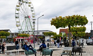 Das Riesenrad ist ein Blickfang direkt an der Paderborner Straße. - Ralph Meyer Das Riesenrad ist ein Blickfang direkt an der Paderborner Straße. - Ralph Meyer