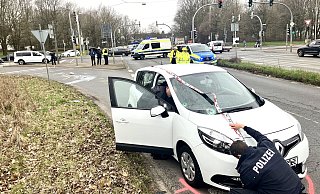 An elf neuralgischen Stellen will die Polizei nun aktiv Unfälle mit Radlern und Fußgängern unterbinden. - picture alliance / dpa An elf neuralgischen Stellen will die Polizei nun aktiv Unfälle mit Radlern und Fußgängern unterbinden. - picture alliance / dpa