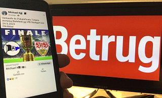 Über Facebook nehmen die vermeintlichen Ticketverkäufer Kontakt mit den Interessenten auf. Zu einer persönlichen Übergabe kommt es aber nicht. - Jens Reichenbach Über Facebook nehmen die vermeintlichen Ticketverkäufer Kontakt mit den Interessenten auf. Zu einer persönlichen Übergabe kommt es aber nicht. - Jens Reichenbach