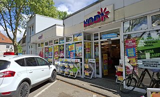 Insolvent: Die Kodi-Filiale an der Brockhäger Straße in Gütersloh hat mit dem Abverkauf der Ware begonnen. - Philipp Kersten Insolvent: Die Kodi-Filiale an der Brockhäger Straße in Gütersloh hat mit dem Abverkauf der Ware begonnen. - Philipp Kersten