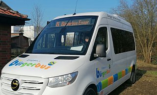 Der Bürgerbus Enger ist im November an den Start gegangen. - Bürgerbus Enger Der Bürgerbus Enger ist im November an den Start gegangen. - Bürgerbus Enger