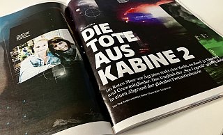 Das Nachrichten-Magazin "stern" berichtet mit dem Titel "Die Tote aus Kabine 2" ausführlich über das Unglück. - Jens Reichenbach Das Nachrichten-Magazin "stern" berichtet mit dem Titel "Die Tote aus Kabine 2" ausführlich über das Unglück. - Jens Reichenbach