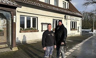 Martin Engel (l.) und Mario Funke wollen im März "The Butchers Beef Club" eröffnen. - Max Maschmann Martin Engel (l.) und Mario Funke wollen im März "The Butchers Beef Club" eröffnen. - Max Maschmann