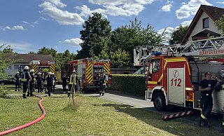 Brand in einer Bethel-Einrichtung in Eckardtsheim. - Paul Brinkmann Brand in einer Bethel-Einrichtung in Eckardtsheim. - Paul Brinkmann