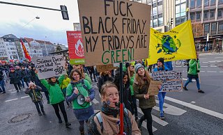 Die Klima-Aktivisten sind am Donnerstag unterwegs. Die Demo kann Verkehrsbehinderungen verursachen. - Andreas Zobe Die Klima-Aktivisten sind am Donnerstag unterwegs. Die Demo kann Verkehrsbehinderungen verursachen. - Andreas Zobe
