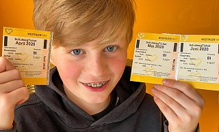 Zum neuen Schuljahr wird das Schulwegticket durch die Schülercard ersetzt. - Andreas Zobe Zum neuen Schuljahr wird das Schulwegticket durch die Schülercard ersetzt. - Andreas Zobe