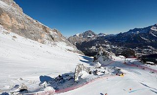 In Cortina d\\\'Ampezzo soll das Deutsche Haus bei den Winterspielen 2026 stehen. - Alessandro Trovati/AP/dpa In Cortina d\\\'Ampezzo soll das Deutsche Haus bei den Winterspielen 2026 stehen. - Alessandro Trovati/AP/dpa